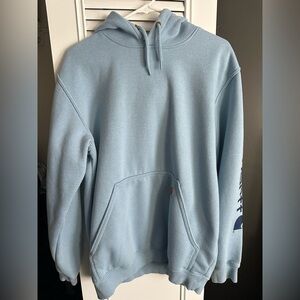 Men's Light Blue Carhartt Hoodie